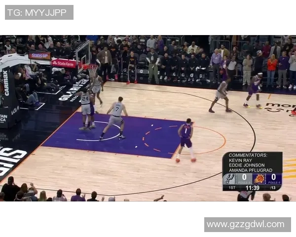 2019年NBA精彩对决回顾太阳队与马刺队的激烈比赛录像分析